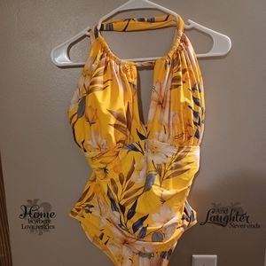 La Blanca One Piece Swimsuit Size 16 NWT